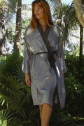 The Rigel Robe in Sky View Blue