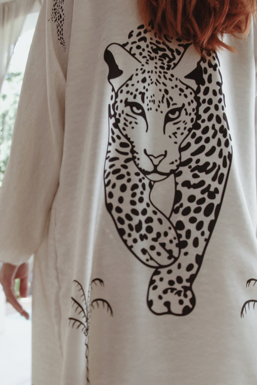 The Rigel Silk Robe in Jaguar